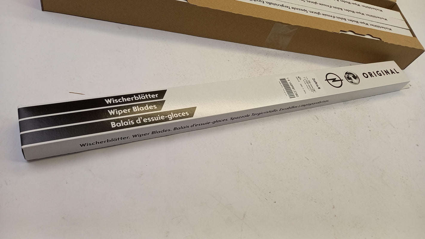 Original PSA OPEL Zafira-B 700/550mm Wischerblättersatz (2st) vorne 1689812280
