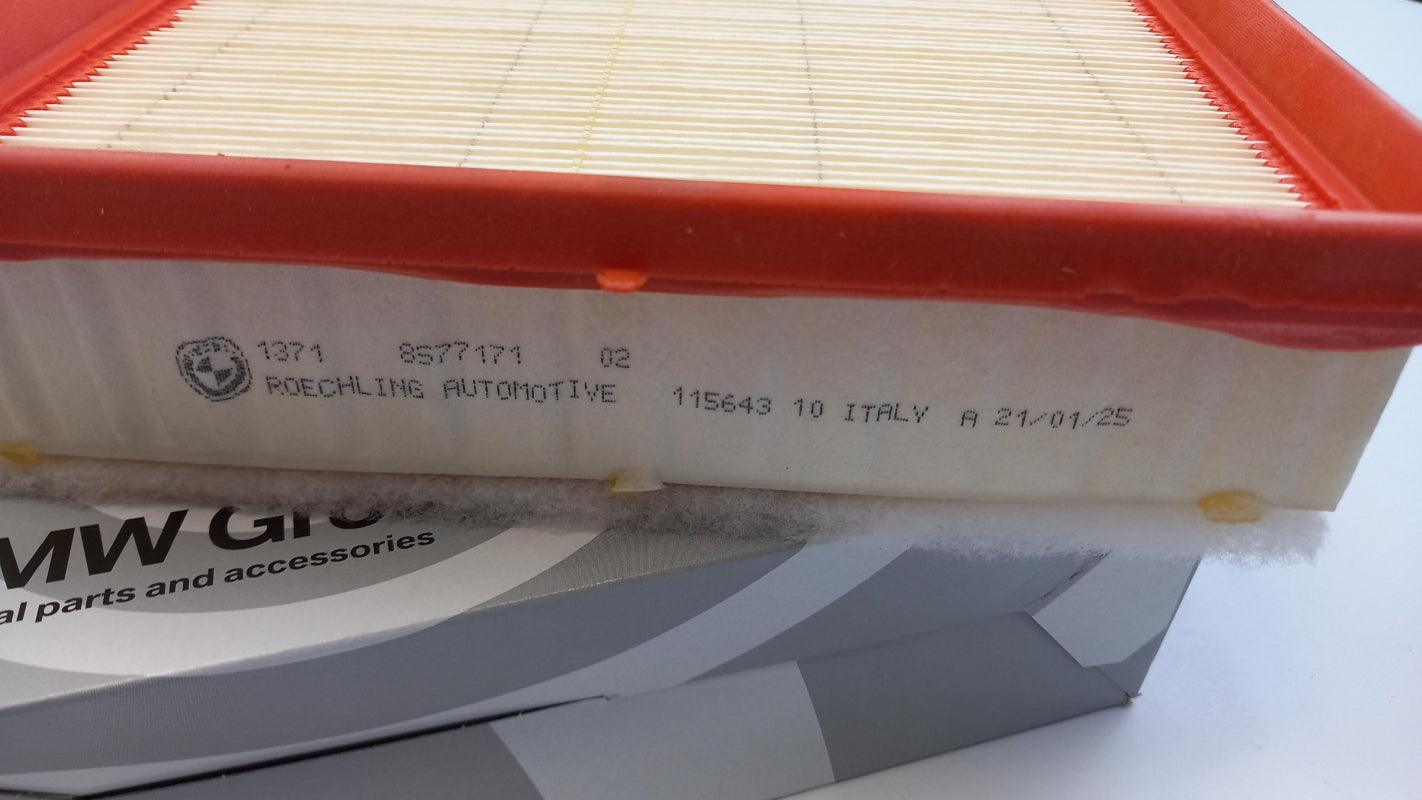 Original BMW G01 G02 G05 G06 G08 G11 G12 G30 G31 G32 G38 Luftfilter 13718577171