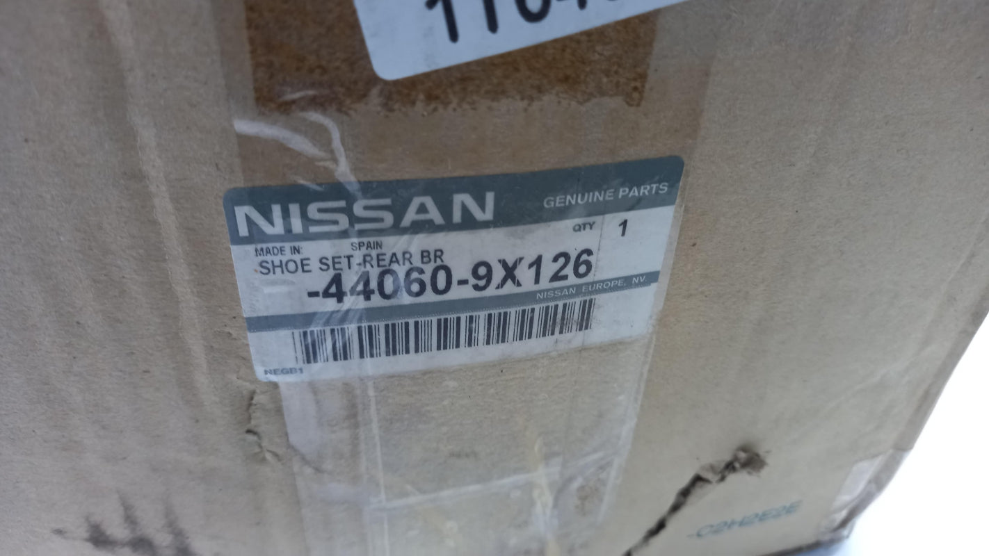 Original NISSAN Terrano II Cabstar E Bremsbackensatz 440609X126