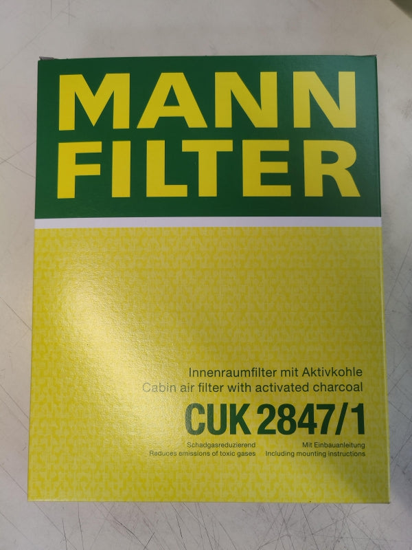MANN-FILTER für PORSCHE Cayenne II VW Touareg II Innenraumfilter CUK2847/1