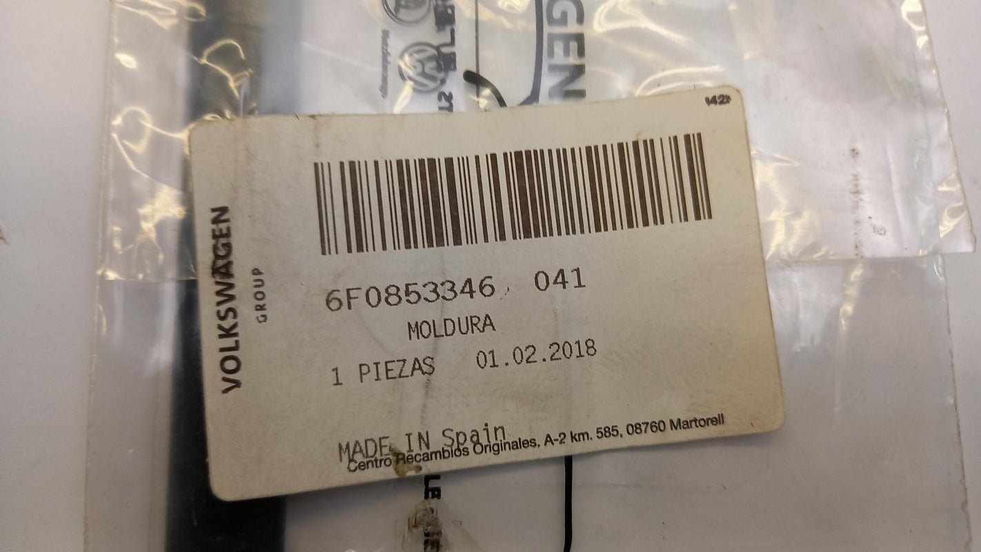 Original OE Volkswagen Seitenwand Zierleiste 6F0853346041