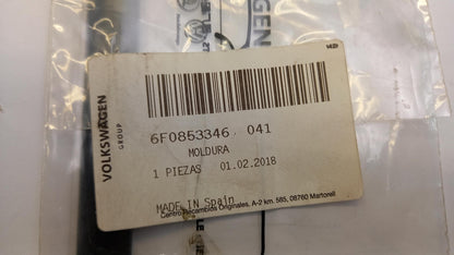 Original OE Volkswagen Seitenwand Zierleiste 6F0853346041