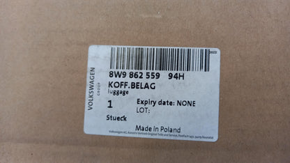 Original AUDI A4 RS4 8W E-Tron Gepäckraummatte soulschwarz 8W986255994H