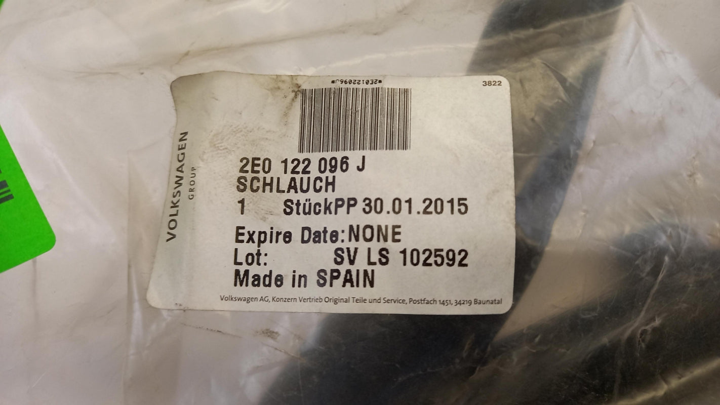 Original VW Crafter 2E 2012-2016 2.0 TDI Kühlmittelschlauch 2E0122096J