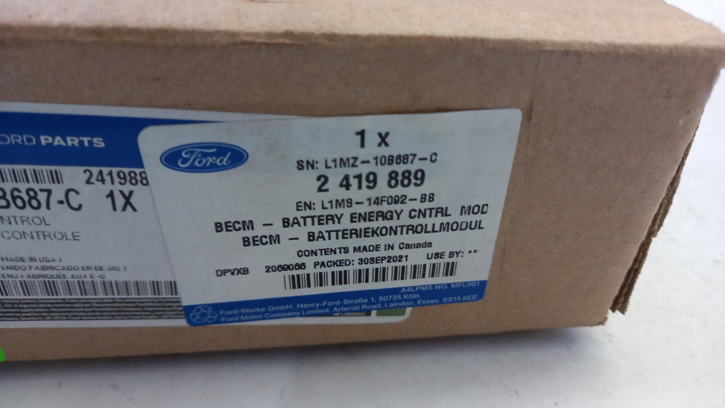 Original FORD Explorer Kuga Batteriekontrollmodul BECM Steuergerät 2419889