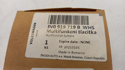 Original OE Volkswagen Lenkradschalter 3V0919719BWHS