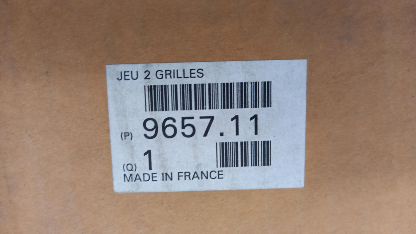 Original PEUGEOT CITROEN Schutzgittersatz 2-teilig 965711