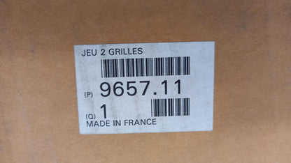 Original PEUGEOT CITROEN Schutzgittersatz 2-teilig 965711