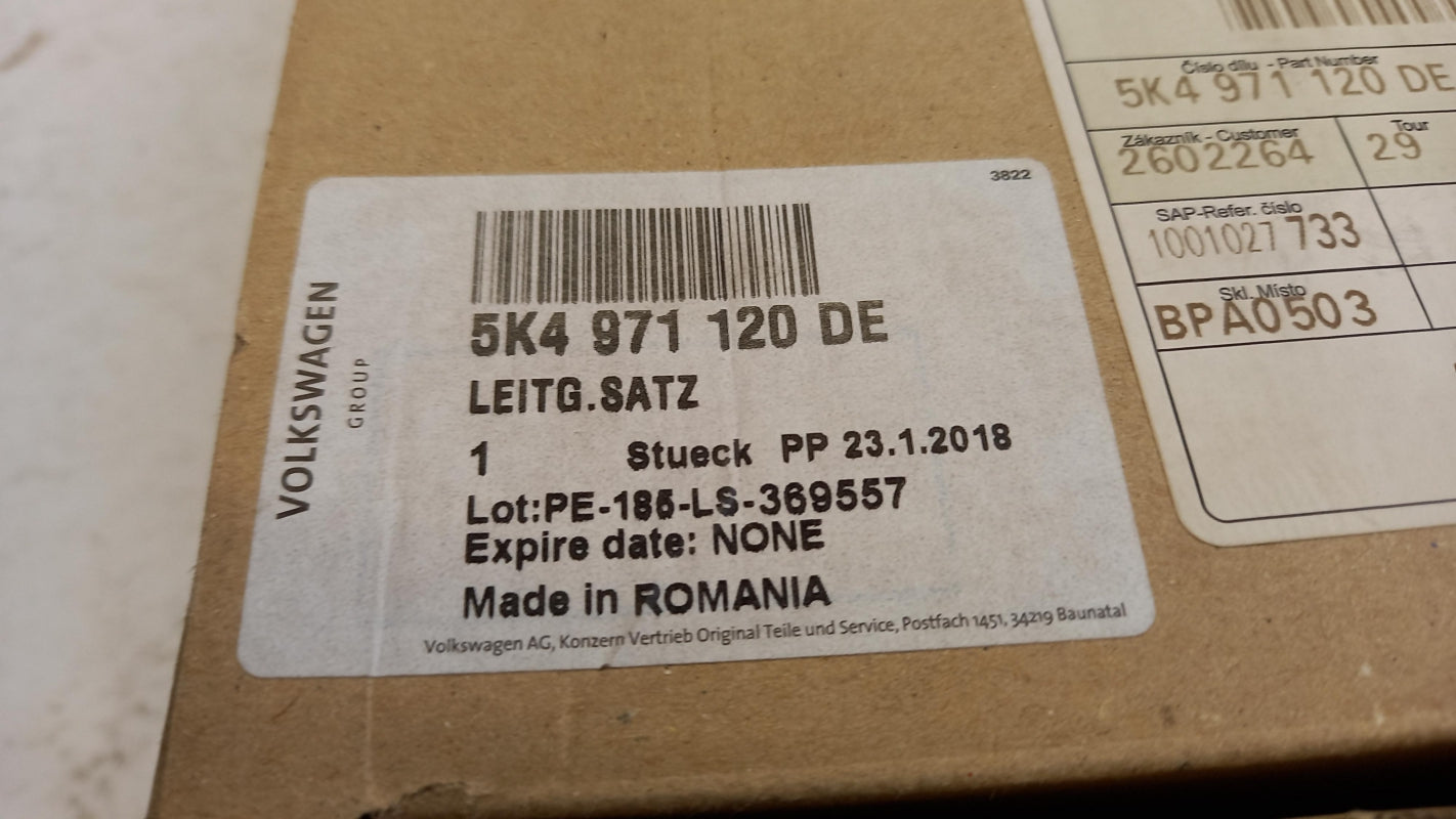 Original VW Golf VI 5K Tür Kabelbaum vorne links 5K4971120DE