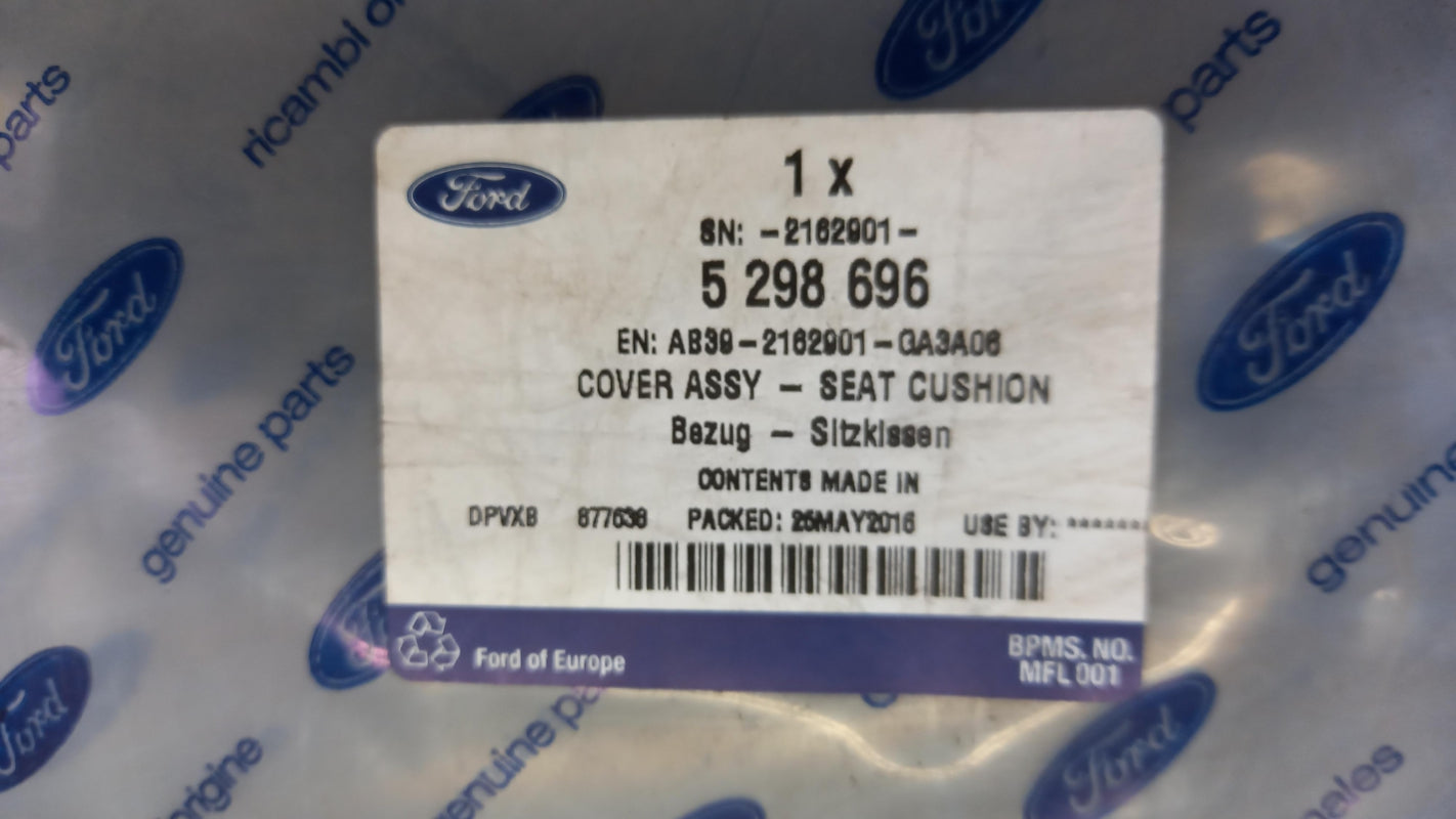 Original OE FORD Sitzbezug 5298696