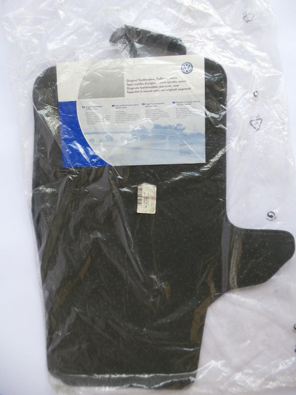Original VW Transporter T5 T6 Fußmattensatz Textil anthrazit vorne 7H1061245ERUY