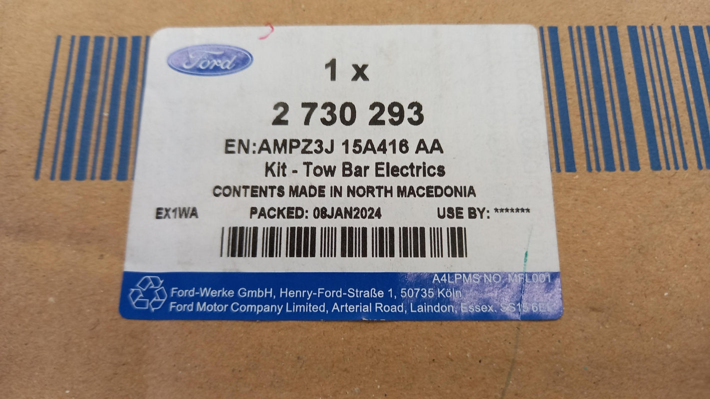 Original FORD Transit Custom V710E Anhängerkupplung Elektrosatz 2730293