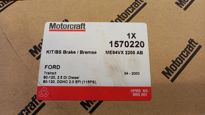 Original OE FORD Bremsbackensatz 1570220