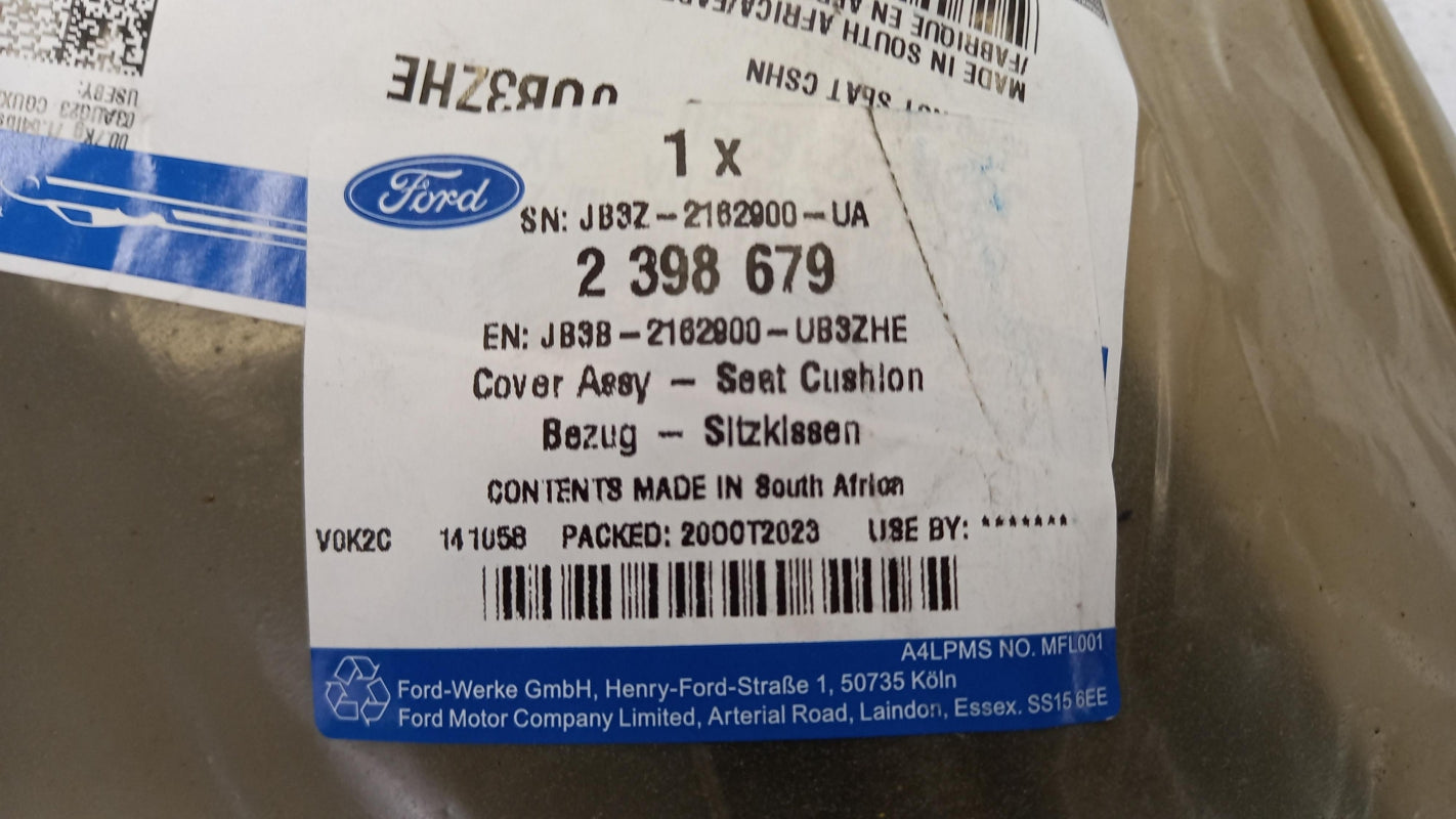 Original FORD Ranger Sitzbezug Rechts vorne 2398679