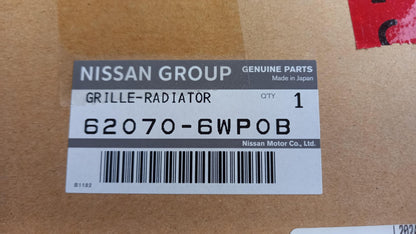 Original NISSAN QX70/FX Wagon 2008-2018 Kühlergitter 620706WP0B