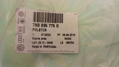 Original VW Sharan 7N Polsterung für Rückenlehne hinten links 7N0885775G