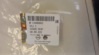 Original OPEL Crossland X Sitzrücklehnenbezug vorne rechts 13485852