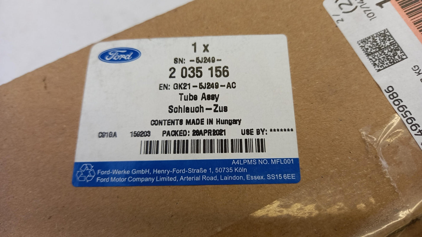 Original OE FORD Schlauch 2035156