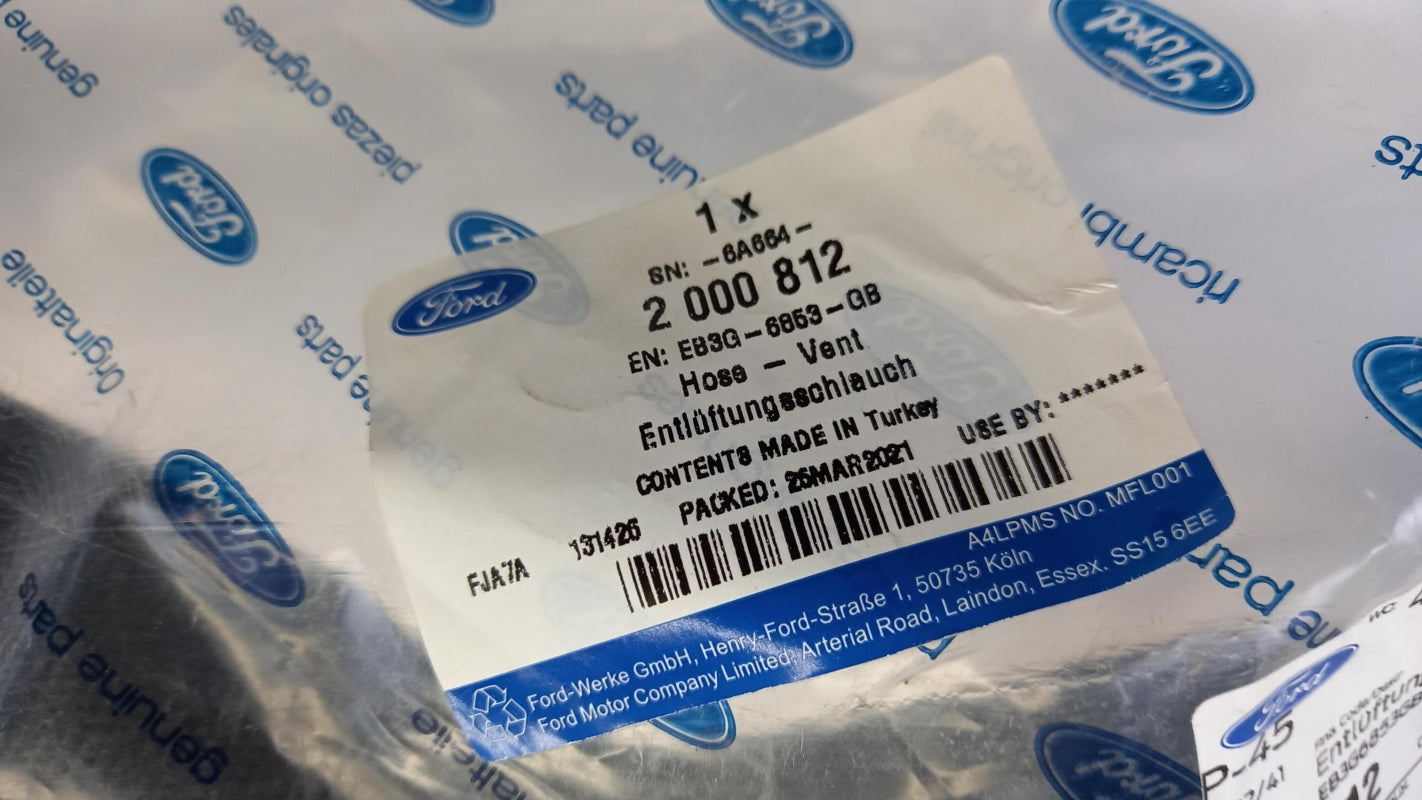 Original OE FORD Schlauch 2000812