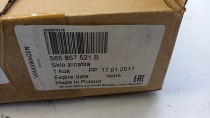 Original OE Volkswagen Außenspiegelglas 565857521B