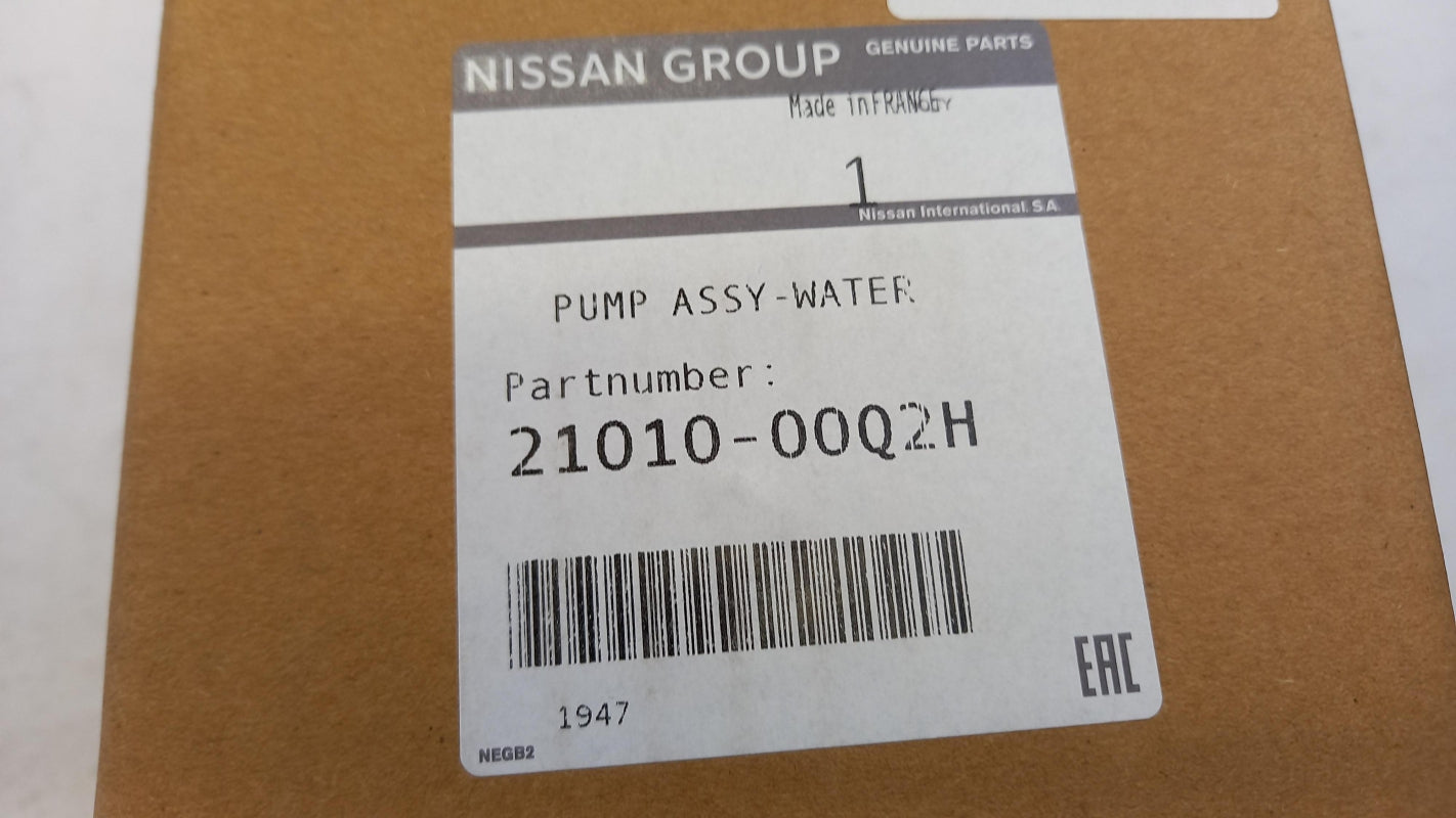 Original NISSAN Navara NP300 2015- Wasserpumpe 2101000Q2H