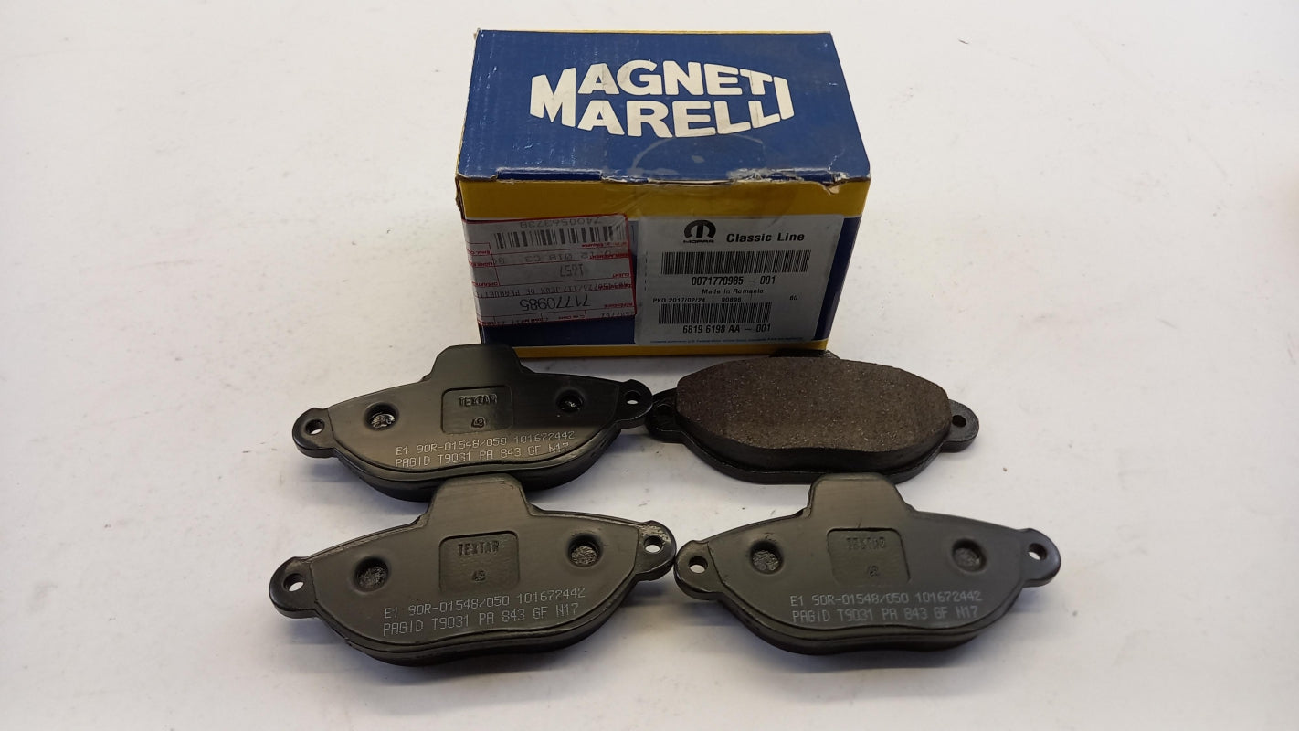 Original FIAT Panda Punto Cinquecento LANCIA Bremsbeläge 71770985