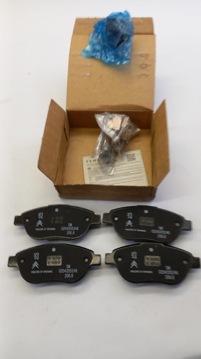 Original CITROEN C3 C4 Xsara PEUGEOT 206 207 Bremsbeläge vorne 1611140980