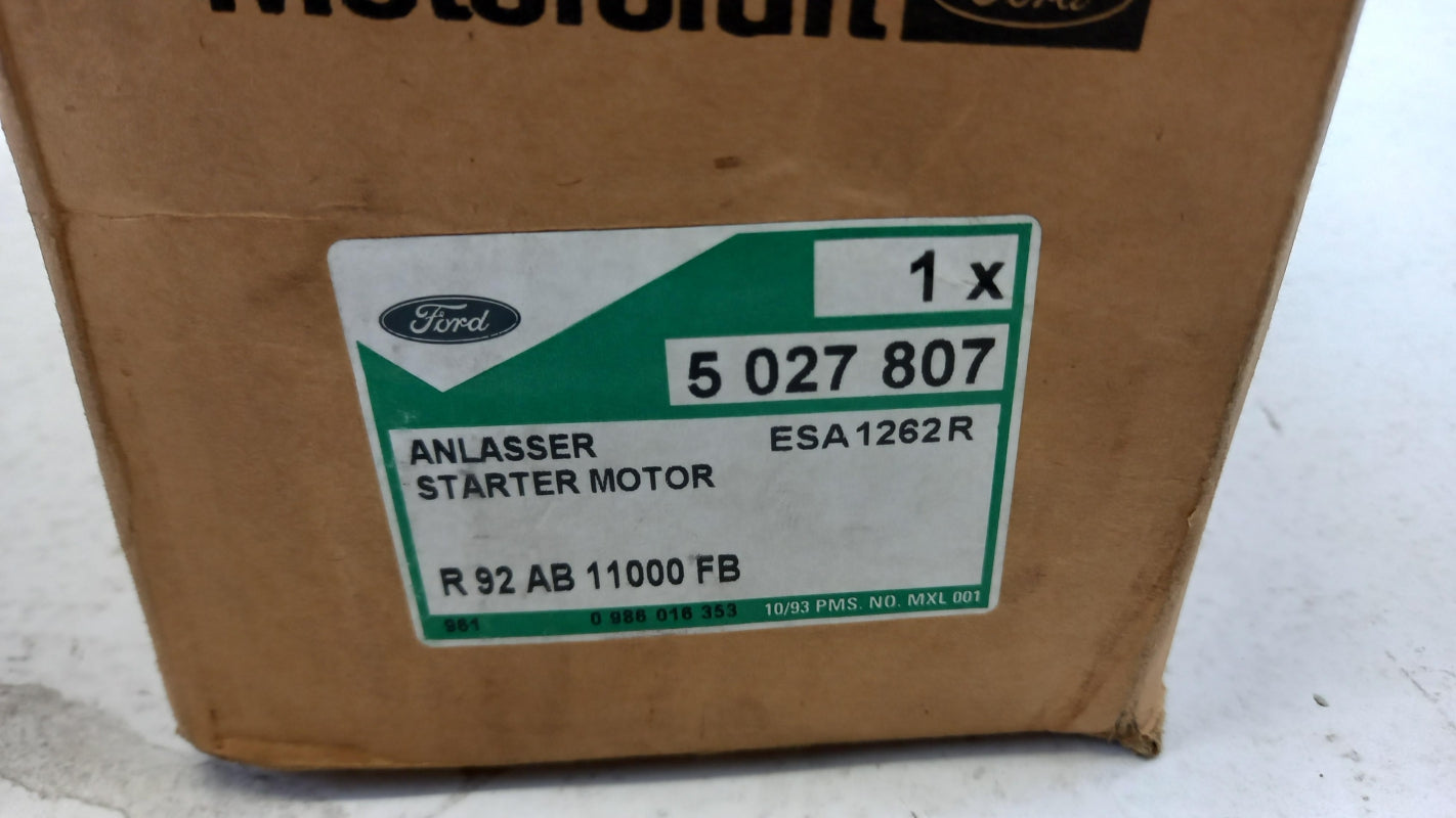 Original FORD Escort (1986-2002) Anlasser Starter 5027807