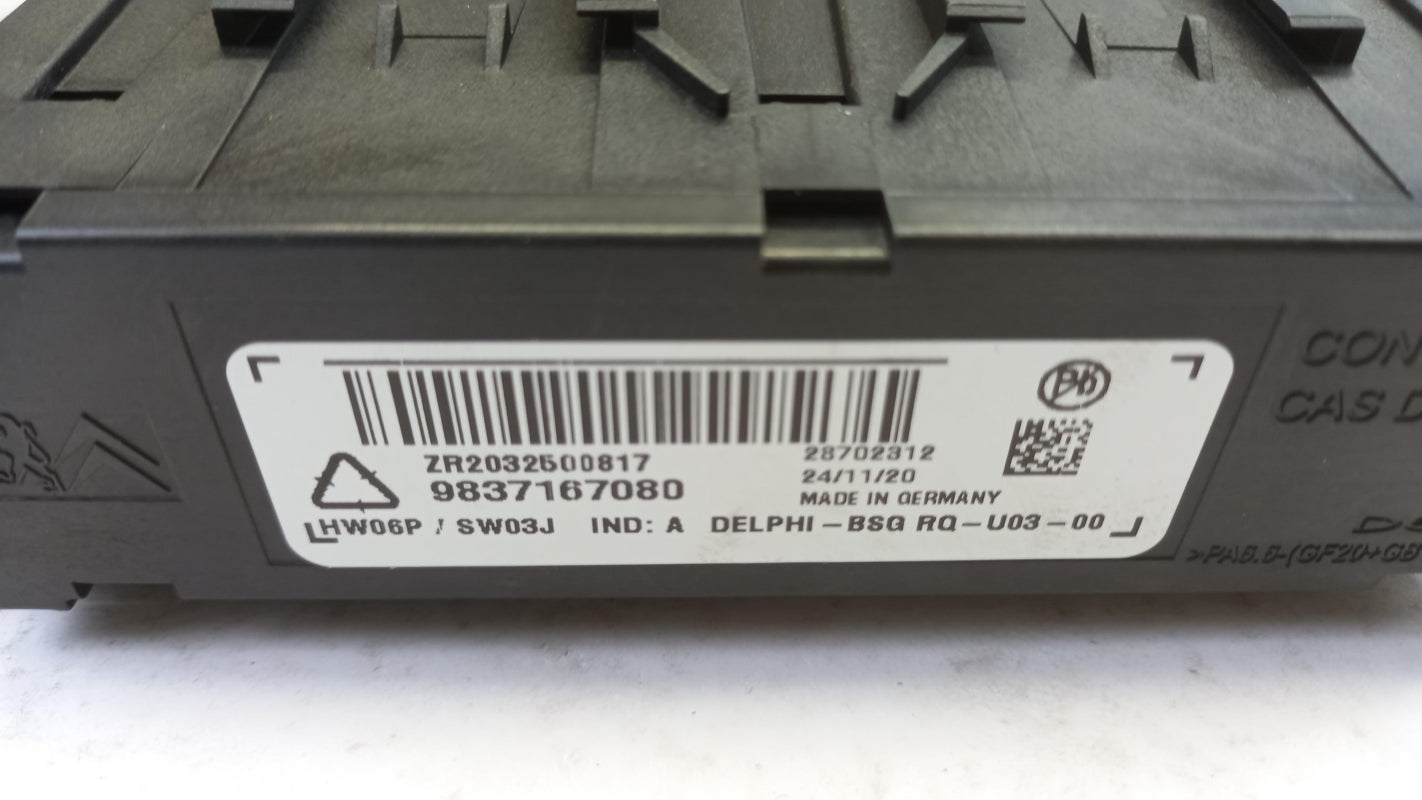 Original PEUGEOT 308 SW Anhängerkupplung Elektrosatz 13-pol 1680089180