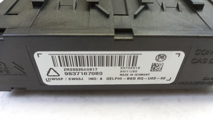 Original PEUGEOT 308 SW Anhängerkupplung Elektrosatz 13-pol 1680089180