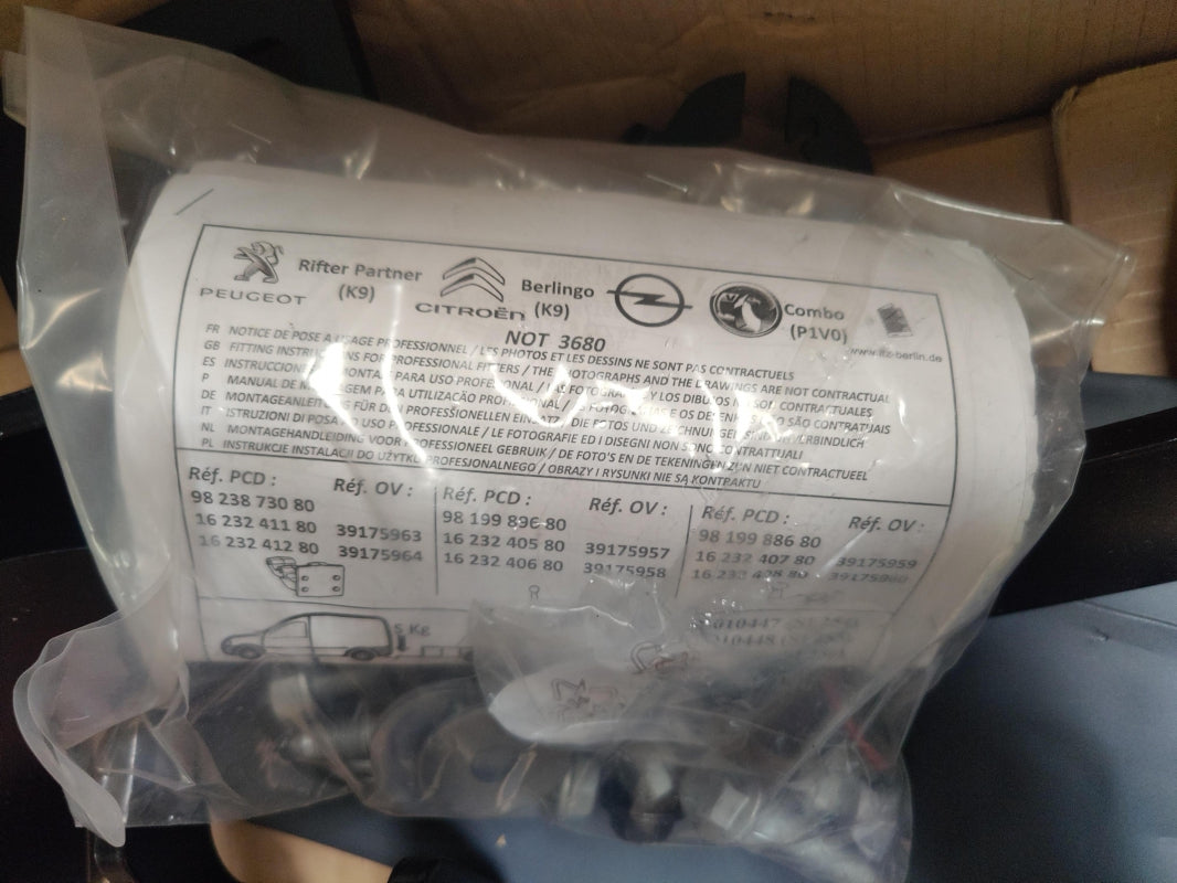 Original OE Peugeot Anhängerkupplung 1623240880