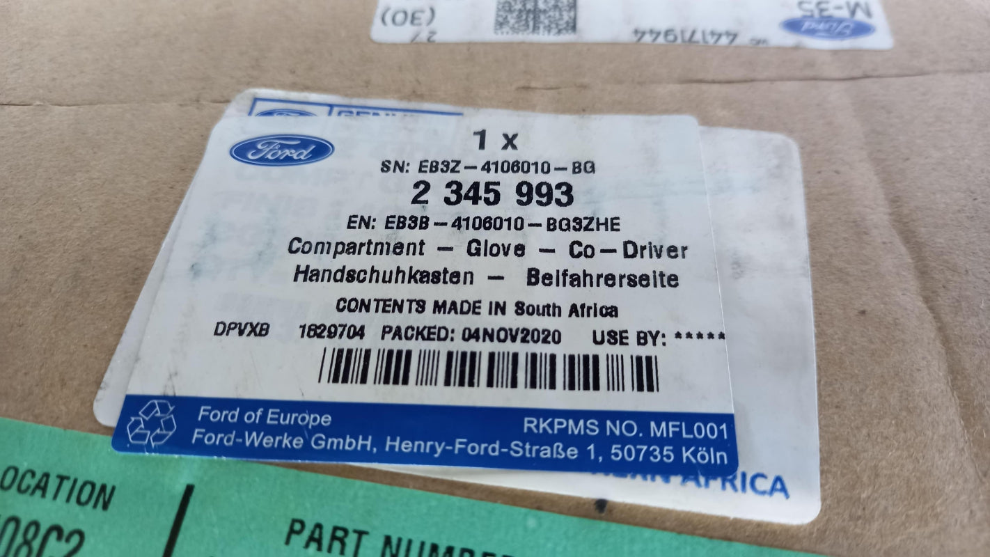Original OE FORD Handschuhfach 2345993