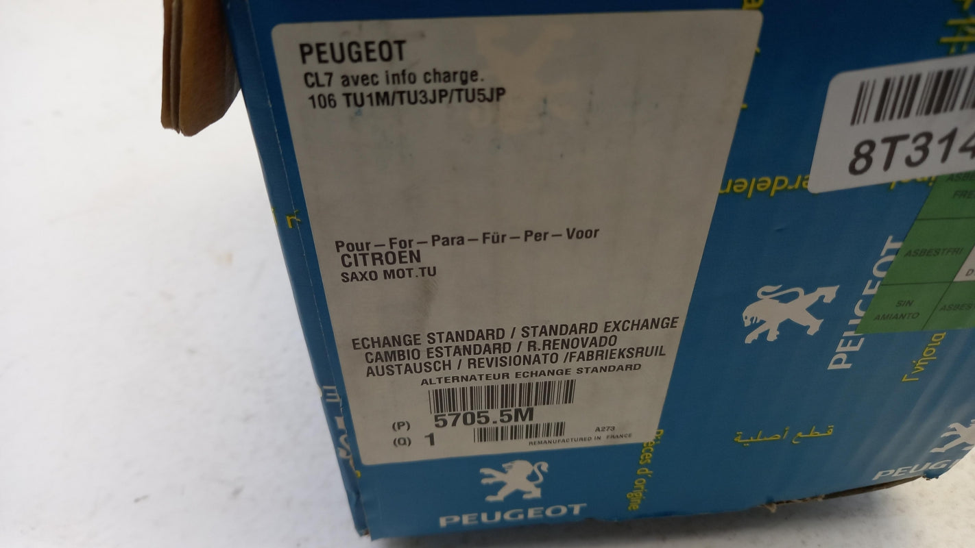 Original OE Peugeot Lichtmaschine 57055M