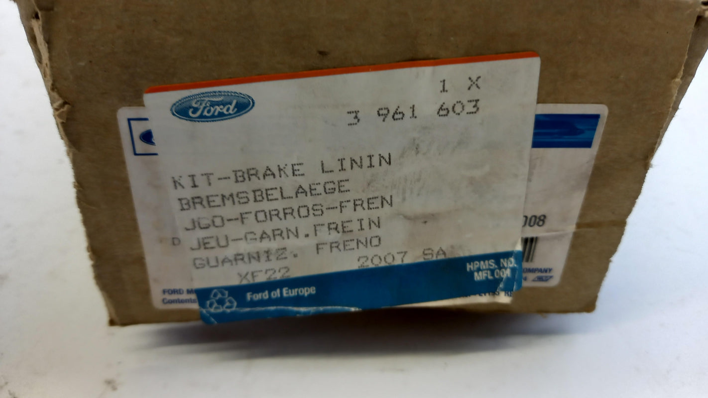 Original OE FORD Bremsbeläge 3961603