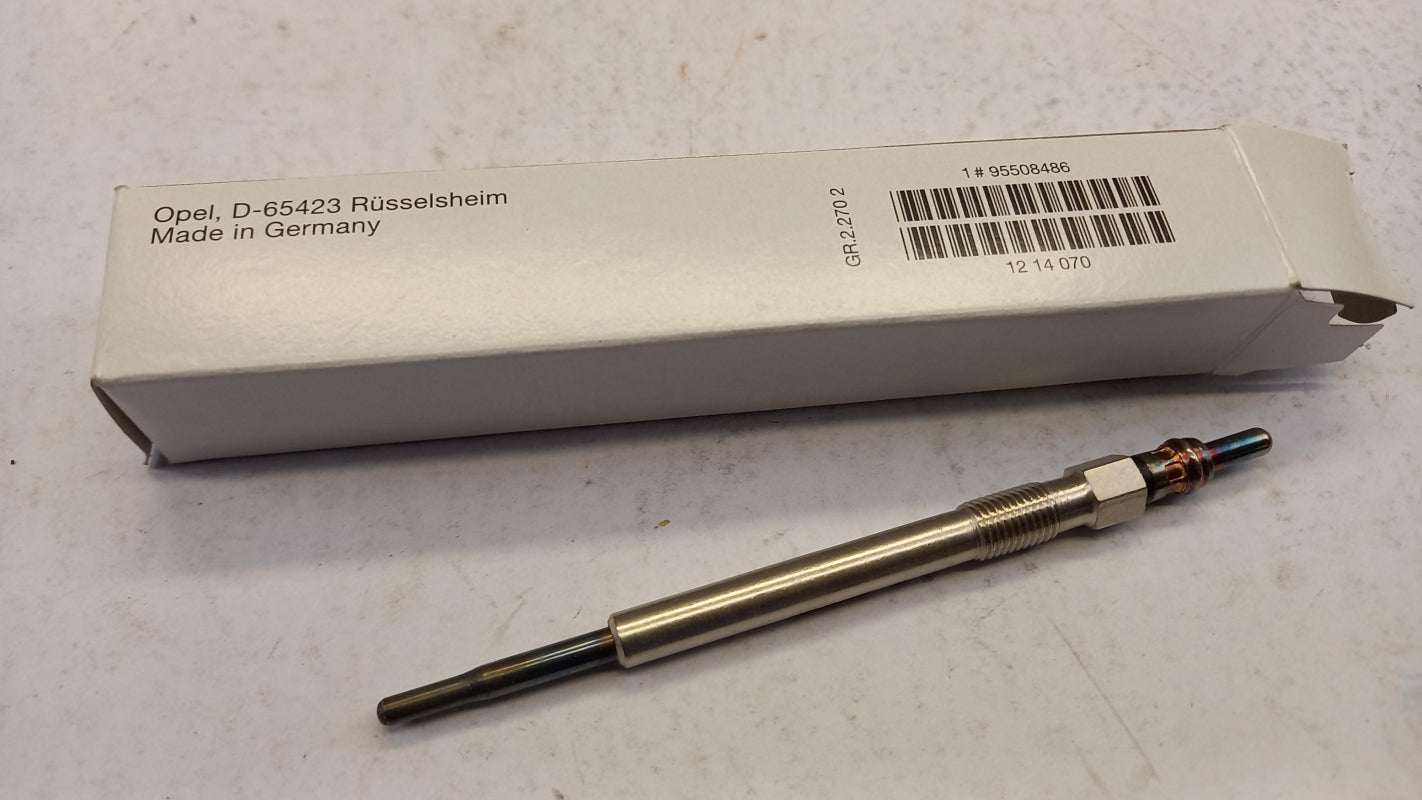 Original OPEL Agila-A Astra-H Corsa-D Meriva-A Tigra-B glow plug 95508486 