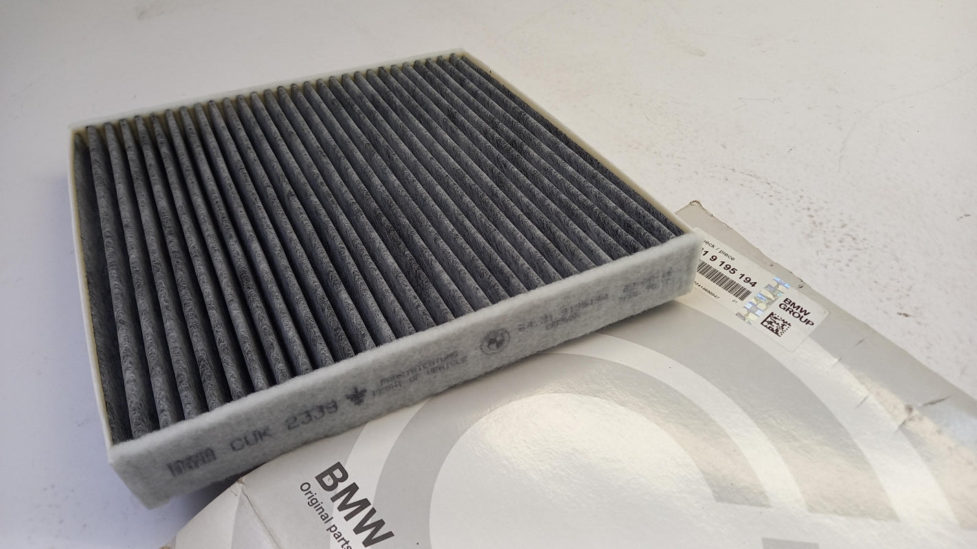 Original BMW Z4 E85 E86 E89 Innenraumluftfilter Aktivkohlefilter 64319195194