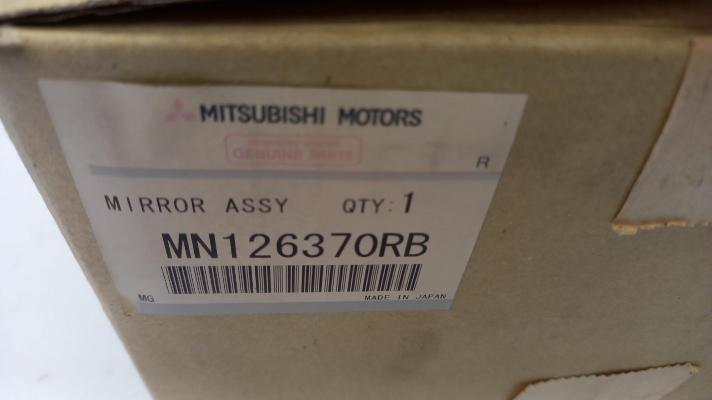 Original MITSUBISHI Lancer 2003-2011 Außenspiegel rot rechts MN126370RB
