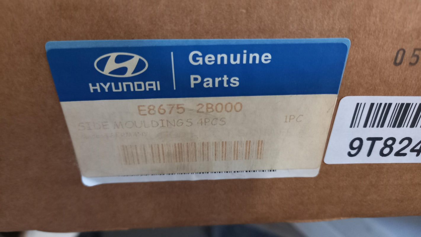 Original OE HYUNDAI/KIA Türzierleisten Satz E86752B000