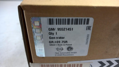 Original OPEL Vectra-C Lichtmaschine 95521451