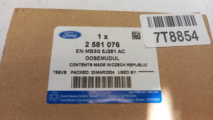 Original FORD Ranger T9 2022-2024 Reduziermittel Einspritzdüse 2581076