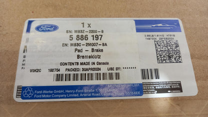 Original OE FORD Bremsbeläge 5886197