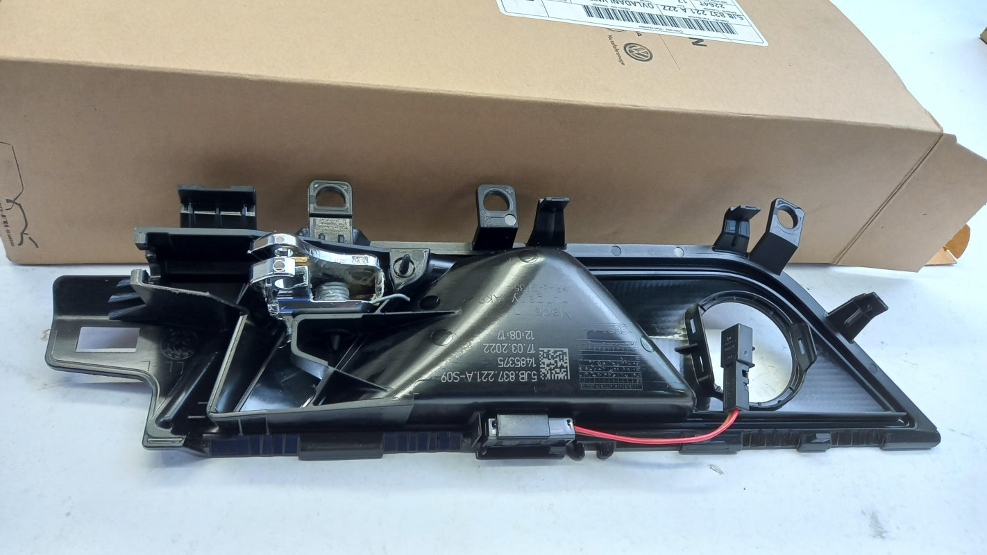 Original SKODA Rapid NH SEAT Toledo KG Türgriff innen hinten links 5JB837221A2ZZ