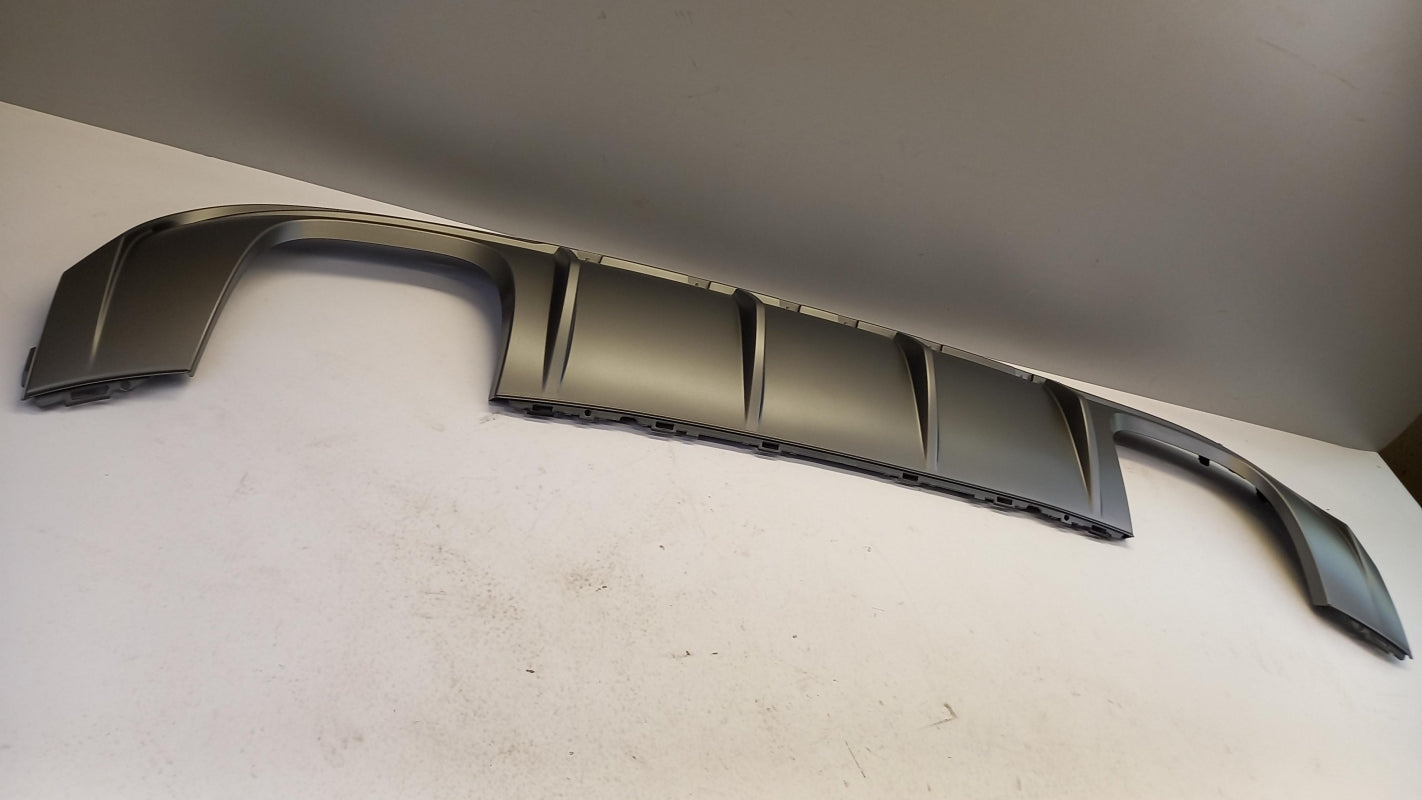 Original AUDI A3 8V Stoßfängerspoiler platinumgrau hinten 8V5807521AA1RR