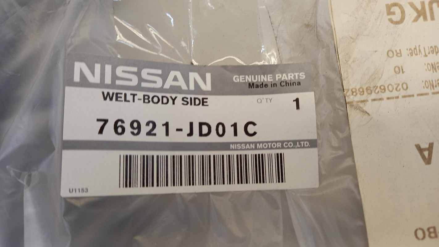 Original OE NISSAN Türdichtung 76921JD01C