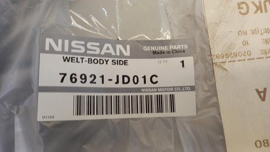 Original OE NISSAN Türdichtung 76921JD01C