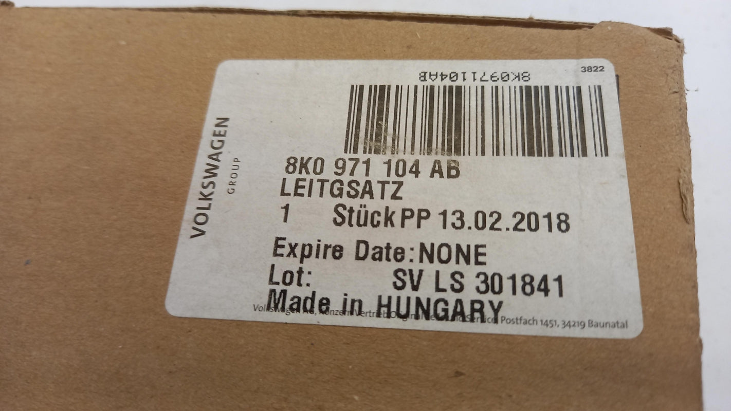 Original AUDI A4 8K A5 8F/8T Stoßstange Kabelbaum PDC hinten 8K0971104AB