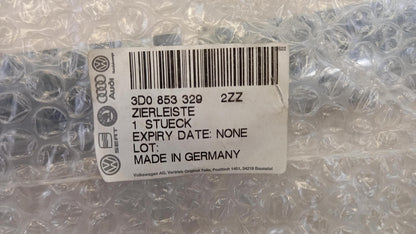 Original VW Phaeton 3D Stoßstangen Zierleiste chrom vorne mitten 3D08533292ZZ