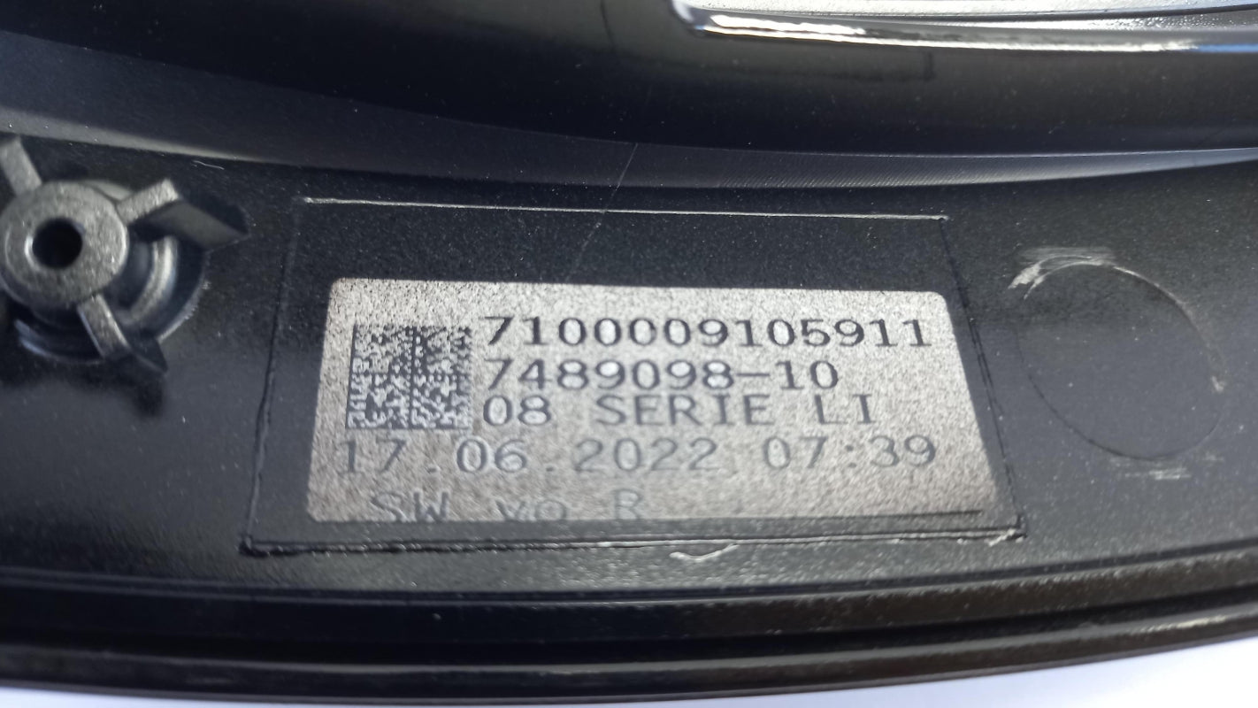 Original OE BMW Kotflügel Zierleiste 51647472926