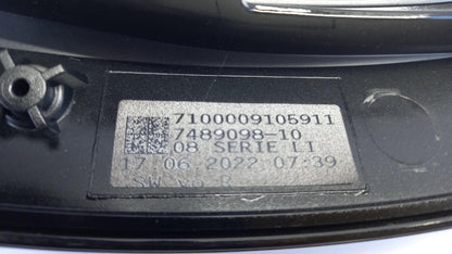 Original OE BMW Kotflügel Zierleiste 51647472926