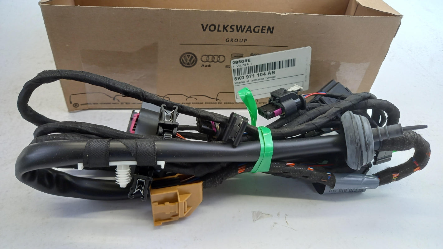 Original AUDI A4 8K A5 8F/8T Stoßstange Kabelbaum PDC hinten 8K0971104AB